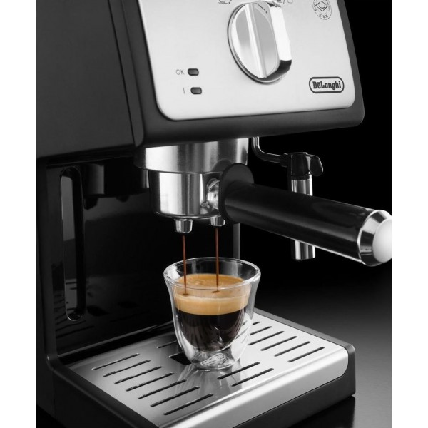 Delonghi ECP 33.21 BK Μηχανή Espresso 1100W Πίεσης 15bar