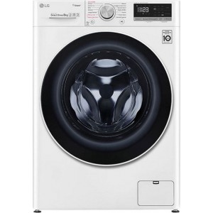 πλυντήριο ρούχων LG F4WV508S0E(8kg,C,ατμού,turbo wash) (5ετής εγγύηση)