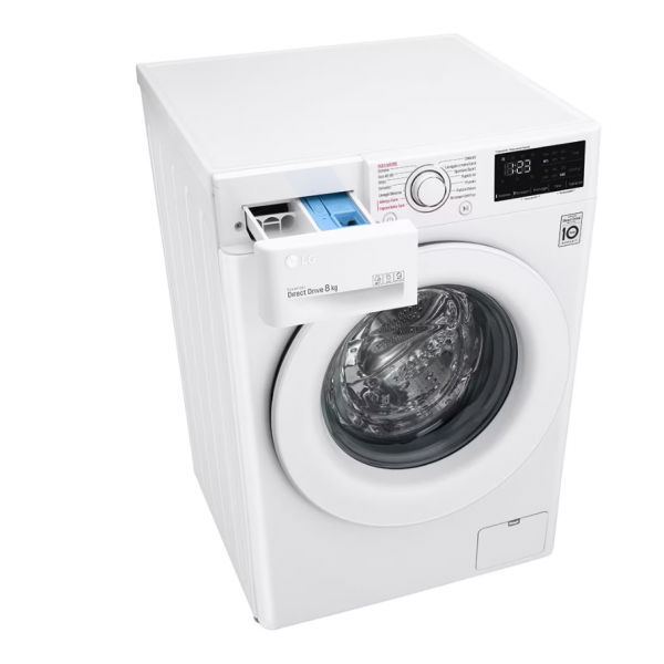 πλυντήριο ρούχων LG F4WV308S3E(8kg,ατμού,c)