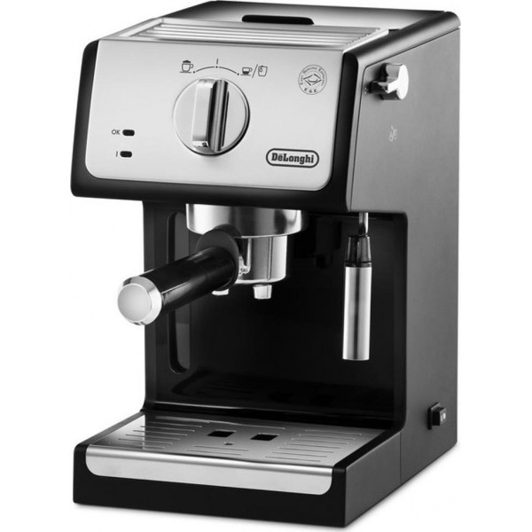Delonghi ECP 33.21 BK Μηχανή Espresso 1100W Πίεσης 15bar
