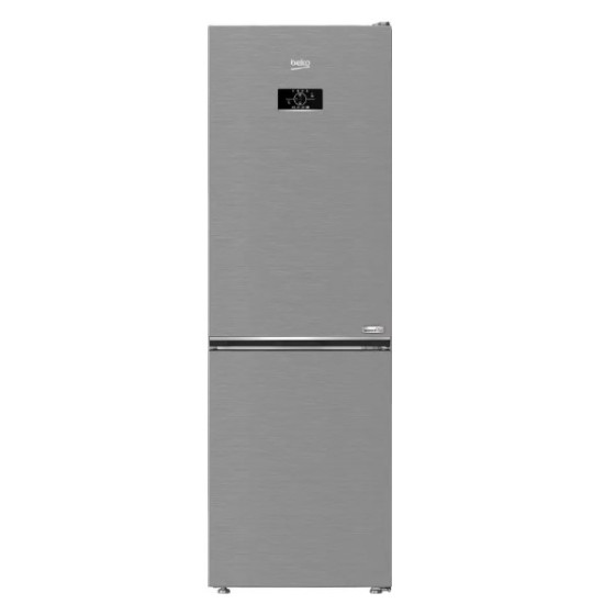 Ψυγειοκαταψύκτης Beko B3RCNE364HXB(316lt,E,No Frost Υ186.5xΠ59.5xΒ66.3cm Inox)