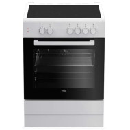 κουζίνα Beko FBM67011GW(Ηλεκτρική 72lt με Κεραμικές Εστίες 60cm
