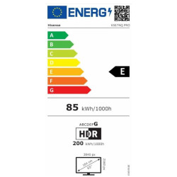 Τηλεόραση Hisense 65E7NQ(4K UHD QLED E7N Pro HDR,2024)