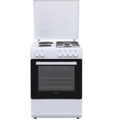 κουζίνα Hyundai HCGC25V-72622E/W Λευκή(ηλεκτρικός 65lt με Εστίες Μικτές)