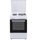 κουζίνα Hyundai HCGC25V-72622E/W Λευκή(ηλεκτρικός 65lt με Εστίες Μικτές)