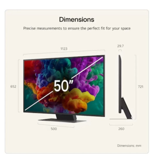τηλεόραση LG 50QNED87B6A(AI UHD,Evo,Smart 4K TV,2026) τηλεόραση LG 50QNED87B6A(AI UHD,Evo,Smart 4K TV,2026)