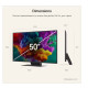 τηλεόραση LG 50QNED87B6A(AI UHD,Evo,Smart 4K TV,2026) τηλεόραση LG 50QNED87B6A(AI UHD,Evo,Smart 4K TV,2026)