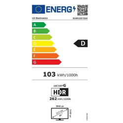 τηλεόραση Lg 86MRGB87B6B(RGB evo AI,Smart,86" 4K UHD LED HDR,2026)