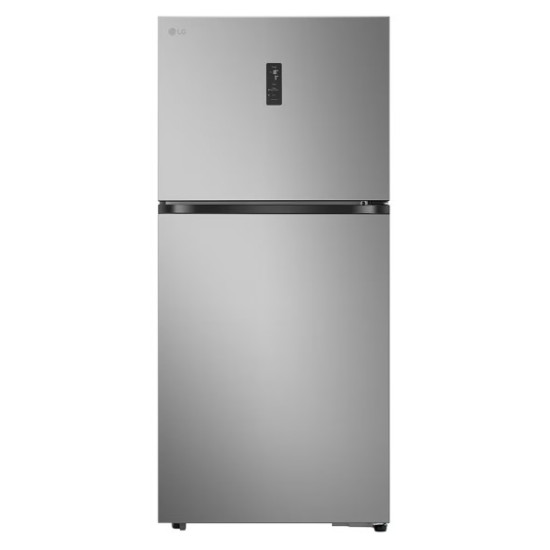 ψυγείο LG GTBV61PYBQD(E,612lt,Full No Frost Υ186xΠ83.1xΒ74.1cm Inox)