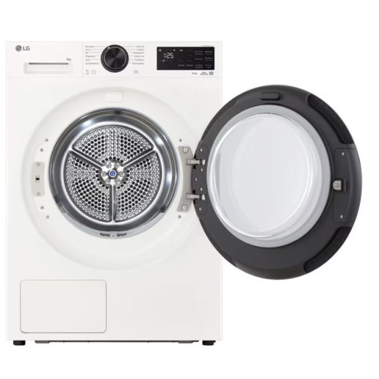 στεγνωτήριο LG RHX7009TSB(9kg,B,wifi,Αντλία Θερμότητας,AI DUAL Inverter με AI Dry)