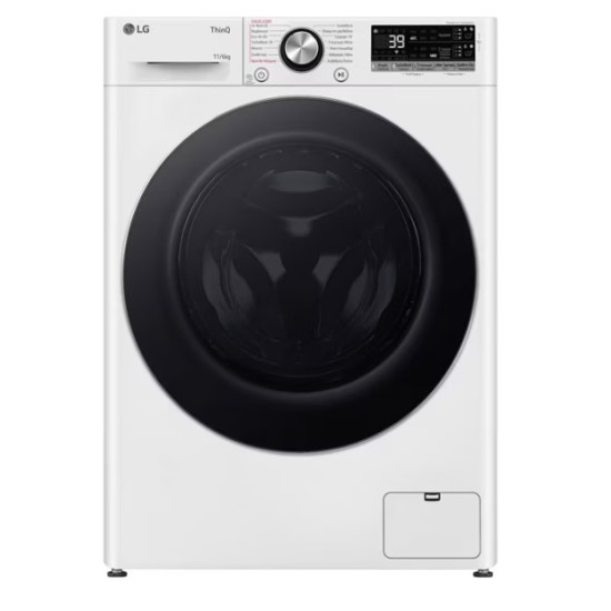 πλυντήριο στεγνωτήριο LG D4R7511TSWC(11kg/6kg,A/D,Ατμού,1400 Στροφές)
