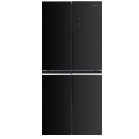 ψυγείο Tesla RM4700FHBE(Ντουλάπα 466lt,E,Full No Frost Υ180xΠ79.5xΒ73.5cm Μαύρο)