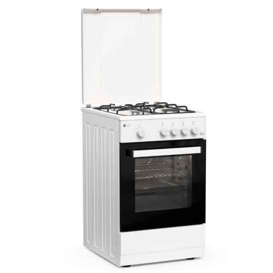 κουζίνα Thermogatz TGS 151 WH(Αερίου & Ρεύματος 43lt,Εστίες Αερίου 49.8cm)