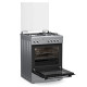 κουζίνα Thermogatz TGS 3521 IX(Ηλεκτρική 60lt,Εστίες Αερίου & Ρεύματος 60cm)