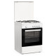 κουζίνα Thermogatz TGS 161 WH(Αερίου 55lt,Εστίες Αερίου 60cm)