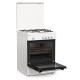 κουζίνα Thermogatz TGS 161 WH(Αερίου 55lt,Εστίες Αερίου 60cm)