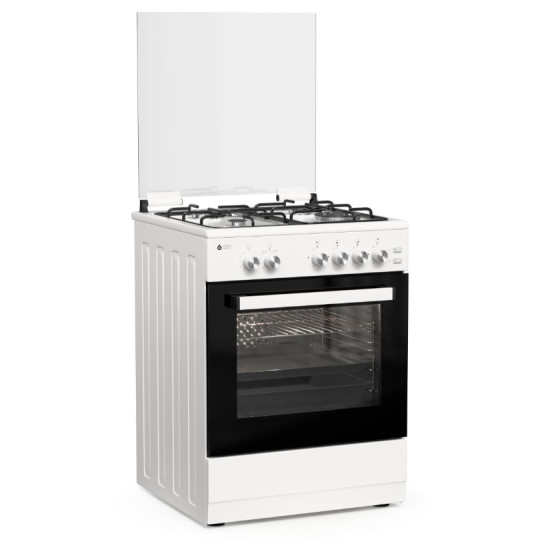 κουζίνα Thermogatz TGS 5021 WH(Αερίου 49lt,Εστίες Αερίου 60cm)