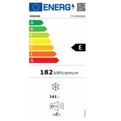 καταψύκτης Hisense FT145N1AWE(Μπαούλο,141lt,E)