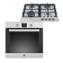 σετ Bertazzoni FLG60 8 E S XV + P63 4L LAG X(ηλεκτρικός/αερίου,80lt)