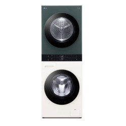 πλυντήριο στεγνωτήριο LG WashTower WT1210EGF(A/C,AIDD,Turbowash 360,Αντλία Θερμότητας,12/10kg)