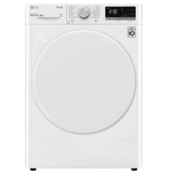 στεγνωτήριο LG RH80V9AV0N(8kg,C,wifi-Υβριδικό με Αντλία Θερμότητας)