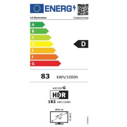 τηλεόραση LG QNED evo 75QNED87A6B(Smart 75" 4K UHD Mini LED HDR,2025)