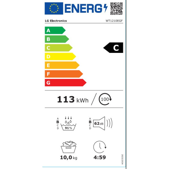 πλυντήριο στεγνωτήριο LG WashTower WT1210EGF(A/C,AIDD,Turbowash 360,Αντλία Θερμότητας,12/10kg) πλυντήριο στεγνωτήριο LG WashTower WT1210EGF(A/C,AIDD,Turbowash 360,Αντλία Θερμότητας,12/10kg)