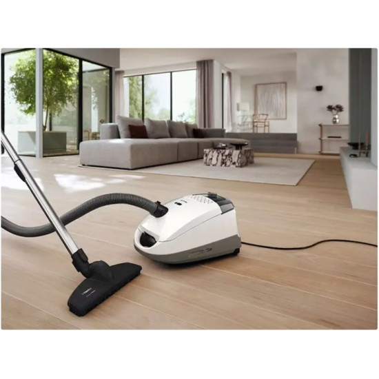 ηλεκτρική Σκούπα Miele Guard S1 Parguet Flex Lotus White(890W με Σακούλα 3.5lt)(12558600)