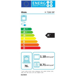 φούρνος Miele H 7260 BP Εντοιχιζόμενος με πυρόλυση 60cm 76lt (11115810) φούρνος Miele H 7260 BP Εντοιχιζόμενος με πυρόλυση 60cm 76lt (11115810)