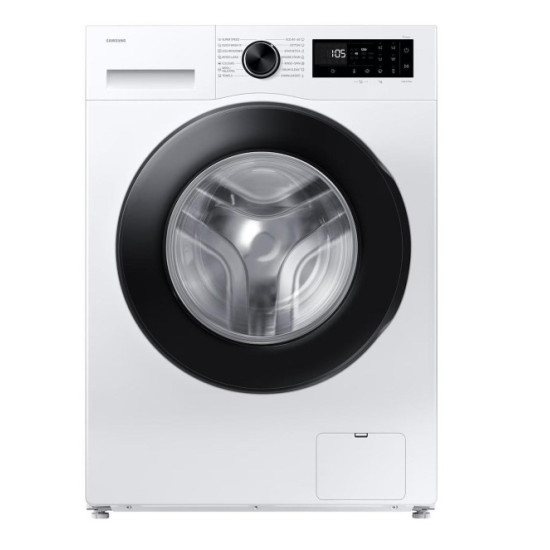 πλυντήριο ρούχων Samsung WW80FG5L32AELE(8kg,1200 Στροφών,με Ατμό,AI EcoBubble & Wifi,A,Λευκό)