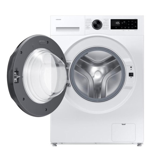 πλυντήριο ρούχων Samsung WW80FG5L32AELE(8kg,1200 Στροφών,με Ατμό,AI EcoBubble & Wifi,A,Λευκό)