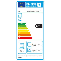 φούρνος AEG TU5PB431SB (ΗΛΕΚΤΡΙΚΟΣ,72LT) φούρνος AEG TU5PB431SB (ΗΛΕΚΤΡΙΚΟΣ,72LT)