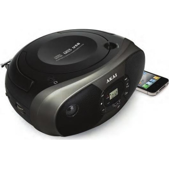 Ραδιόφωνο Cd-Player Akai BM004A-614 Μαύρο