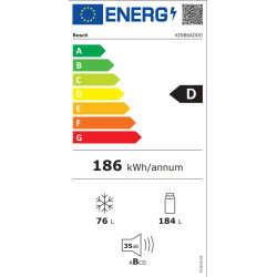 Εντοιχιζόμενος ψυγειοκαταψύκτης Bosch KIN86ADD0 (260lt,No Frost,D) Εντοιχιζόμενος ψυγειοκαταψύκτης Bosch KIN86ADD0 (260lt,No Frost,D)