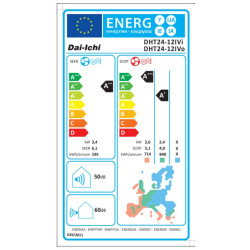 Κλιματιστικό Inverter Dai-Ichi DHT24-12IVi/DHT24-12IVo Με Wi-Fi & Ιονιστή 12000 Btu (A++/A+++) Κλιματιστικό Inverter Dai-Ichi DHT24-12IVi/DHT24-12IVo Με Wi-Fi & Ιονιστή 12000 Btu (A++/A+++)