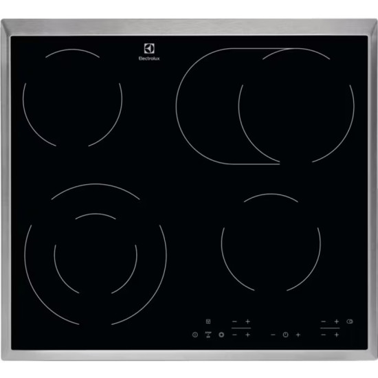 εστία ELECTROLUX EHF6346XOK (αυτόνομη,κεραμική)