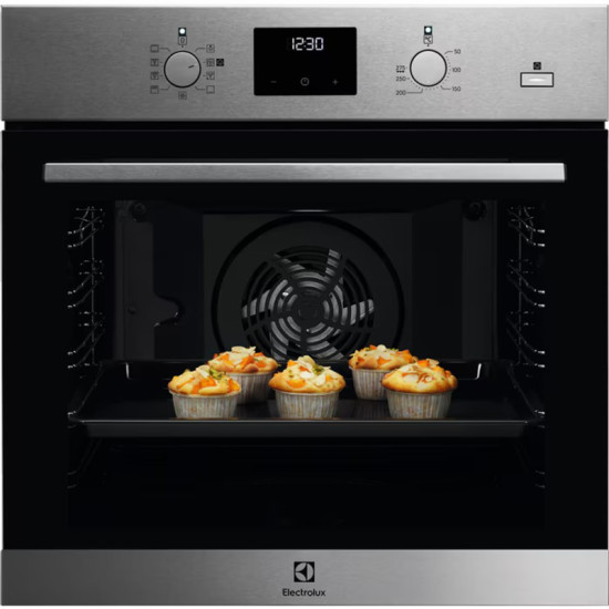 φούρνος εντοιχιζόμενος Electrolux EOD3H50TX (ηλεκτρικός,72lt)