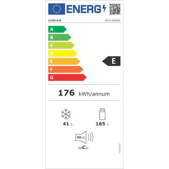 ψυγείο Gorenje RF4142PW4 (206lt,E,no frost)
