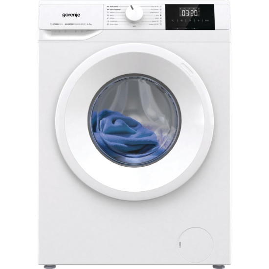 πλυντήριο ρούχων Gorenje WNGPI72SBS (7kg,B,ατμού)