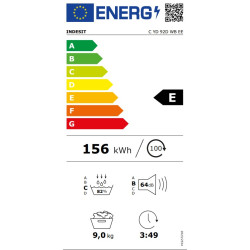 στεγνωτήριο Indesit C YD 92D WB EE (9kg,E,με αντλία θερμότητας) στεγνωτήριο Indesit C YD 92D WB EE (9kg,E,με αντλία θερμότητας)