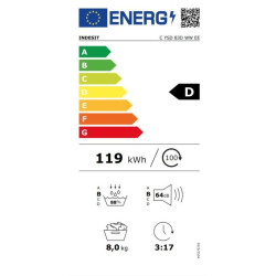 στεγνωτήριο Indesit C YSD 83D WW EE (8kg,D,με αντλία θερμότητας) στεγνωτήριο Indesit C YSD 83D WW EE (8kg,D,με αντλία θερμότητας)