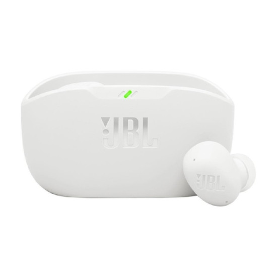 Ασύρματα Ακουστικά In-ear JBL Wave Buds 2 με Θήκη Φόρτισης (Λευκά)