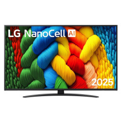 τηλεόραση LG 43NANO81A6A (43'',4K,Smart UHD,2025)