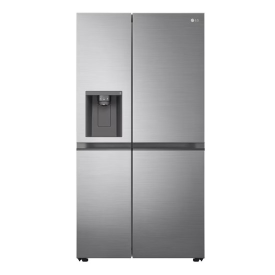 ψυγείο ντουλάπα LG GSLV51PZXE (674lt,E,no frost,Inox)