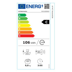 στεγνωτήριο LG RHX1009NWH (wifi,9kg,C,με αντλία θερμότητας)