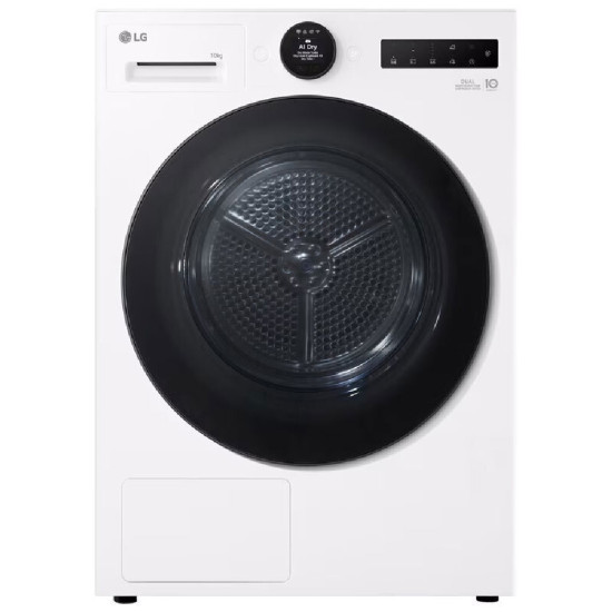 στεγνωτήριο LG RHX7010TWB(10kg,C,με αντλία θερμότητας,wifi)