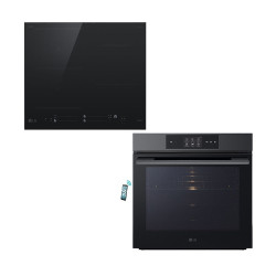σετ LG WSED7665B + CBIZ2435B (ΗΛΕΚΤΡΙΚΟΣ,76LT/ΕΠΑΓΩΓΙΚΕΣ)