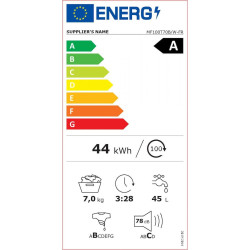 πλυντήριο ρούχων Midea MF100T70B/W-GR (7kg,A) πλυντήριο ρούχων Midea MF100T70B/W-GR (7kg,A)