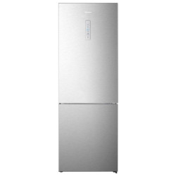 ψυγειοκαταψύκτης Hisense RB645N4BCE (Inox χρώμα,Νo Frost 495lt,E)