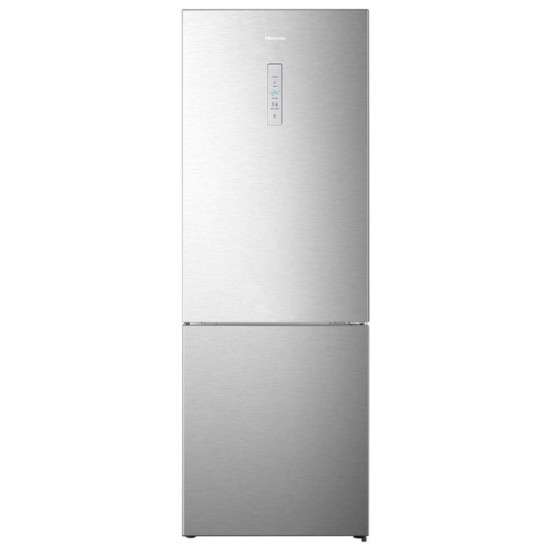 ψυγειοκαταψύκτης Hisense RB645N4BCE (Inox χρώμα,Νo Frost 495lt,E)